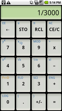 Calculator Screenshot